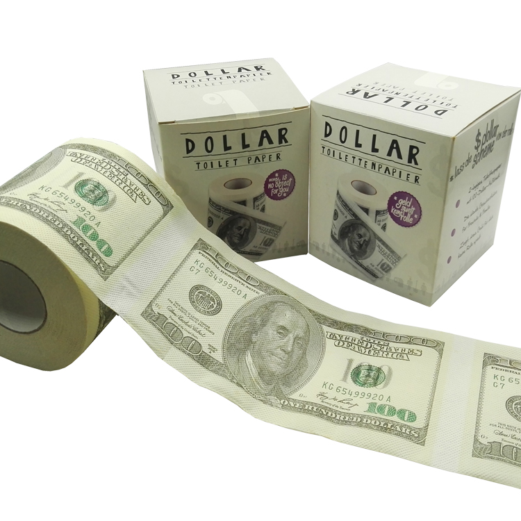 100 dollar toilet paper