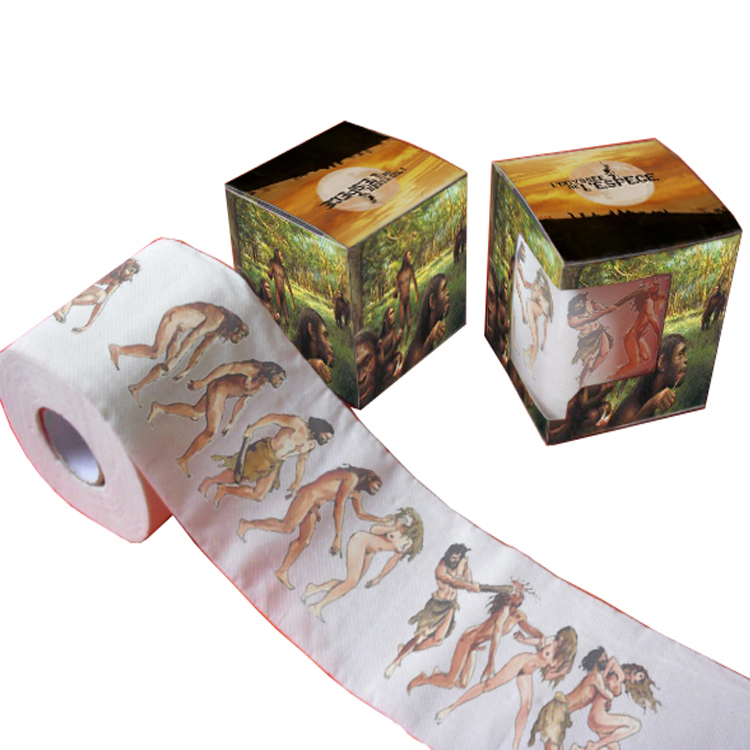 image printed toilet paper