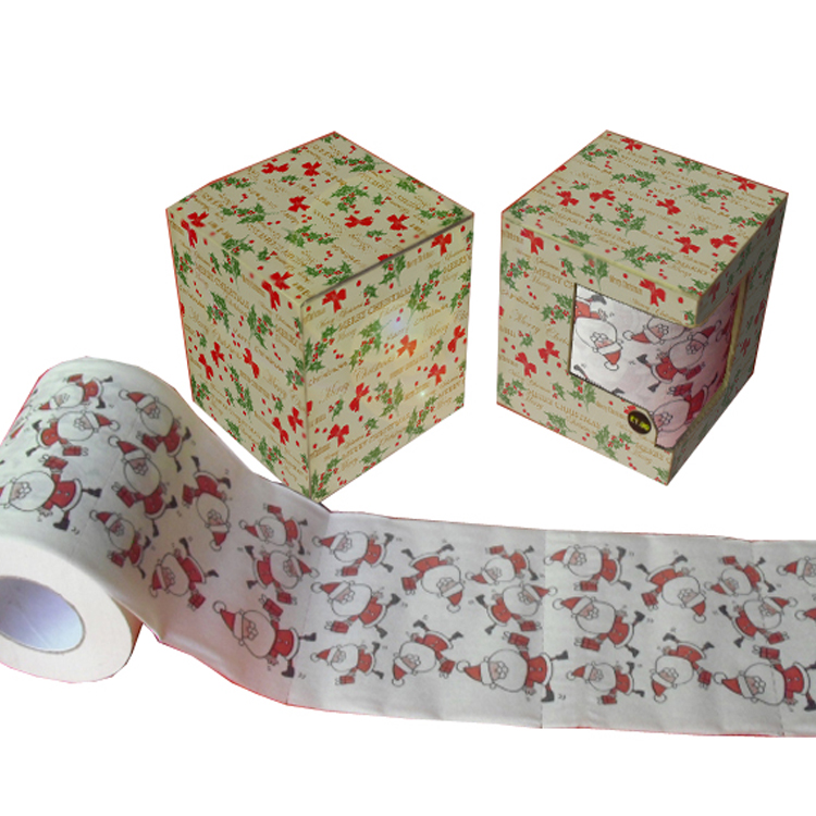 christmas gift toilet roll