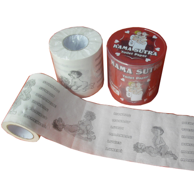kama sutra printed toilet paper