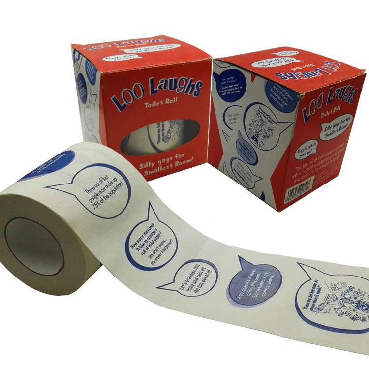 loo laughs toilet roll