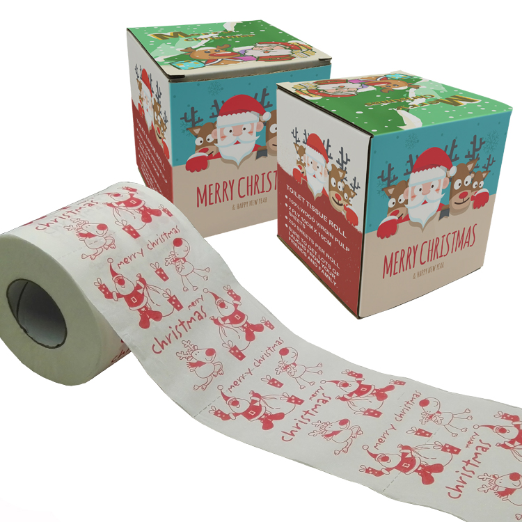 christmas novelty toilet roll