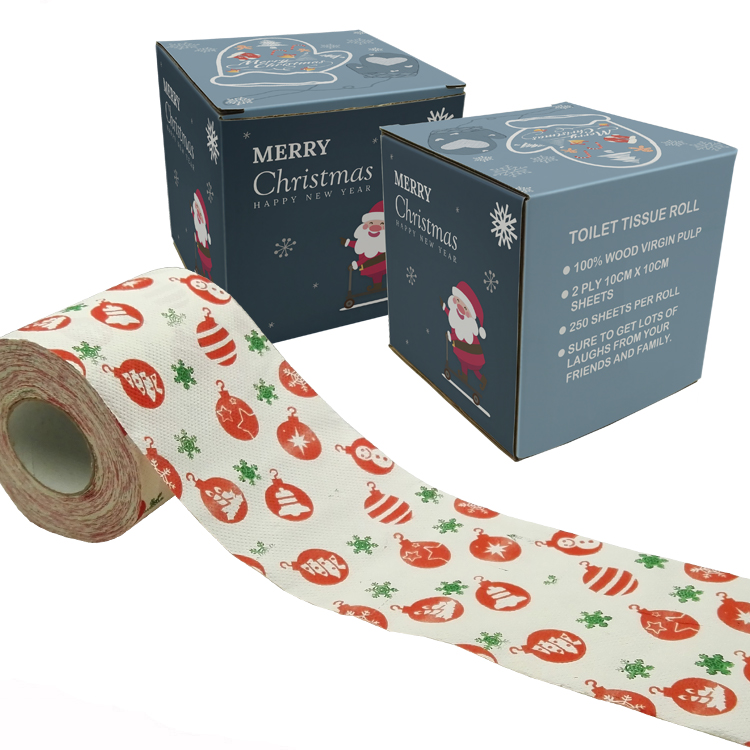 christmas gift toilet roll