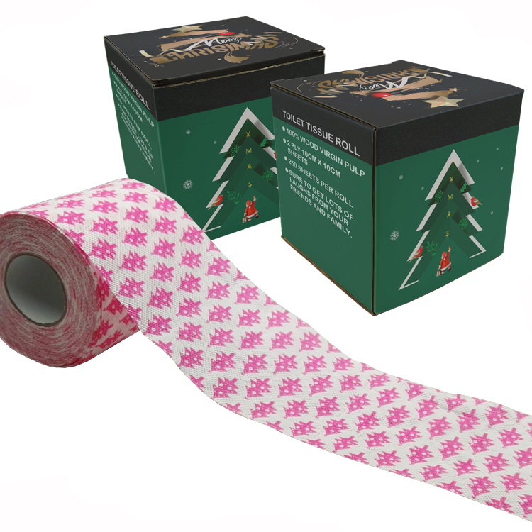 xmas tree toilet roll