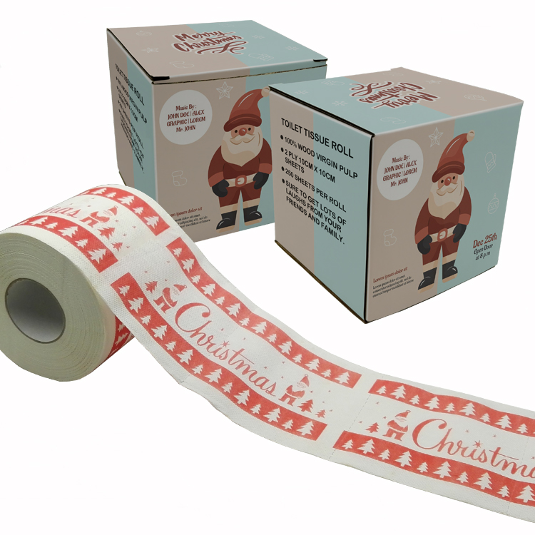 christmas toilet paper