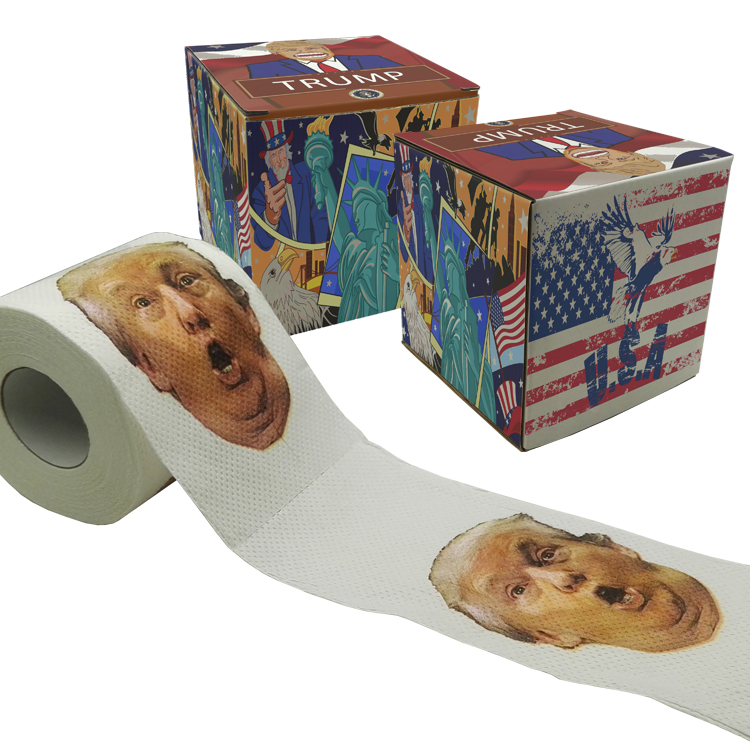 scared trump toilet paper