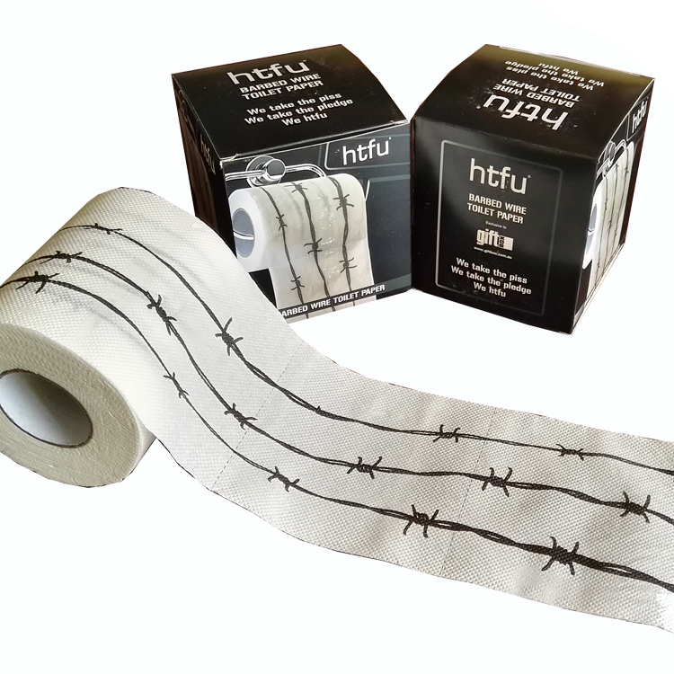 barbed wire toilet paper
